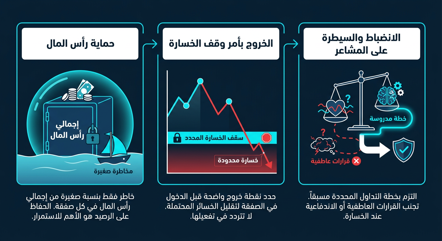 إنفوجرافيك: كيفية إدارة صفقة أوبشن خاسرة بحكمة