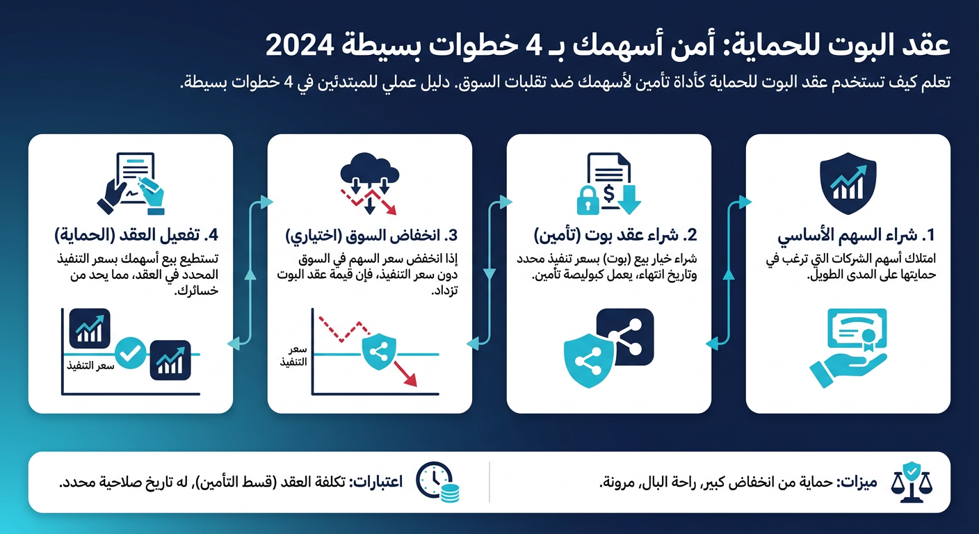 عقد البوت للحماية: أمن أسهمك بـ 4 خطوات بسيطة