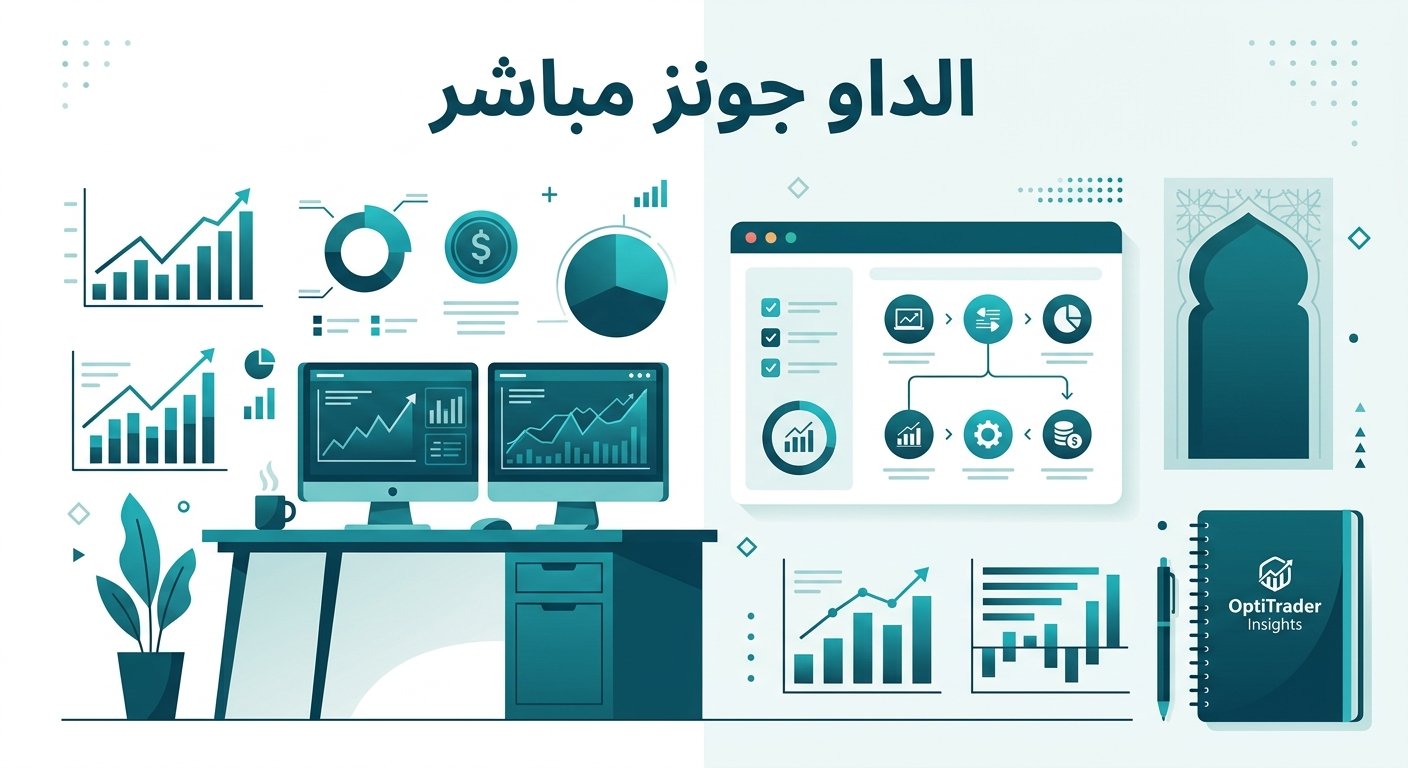 كيف تتابع مؤشرات السوق الأمريكي مباشرةً وتربطها بقرار الأوبشن المفرد للمتداول الخليجي